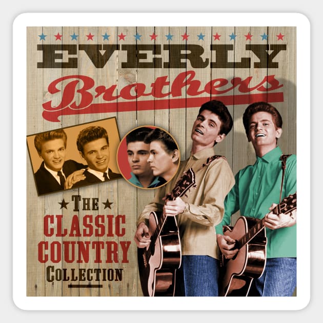 The Everly Brothers Sticker by PLAYDIGITAL2020